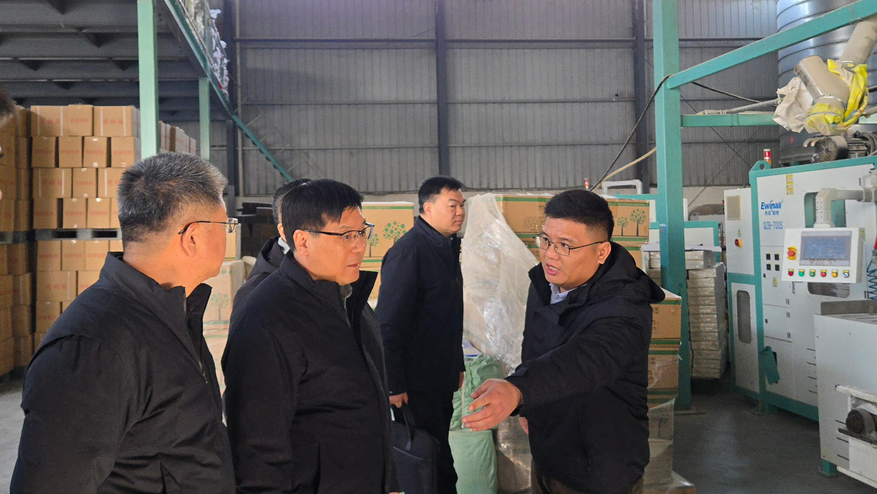 李德副局长调研泗洪县粮食流通提质增效项目