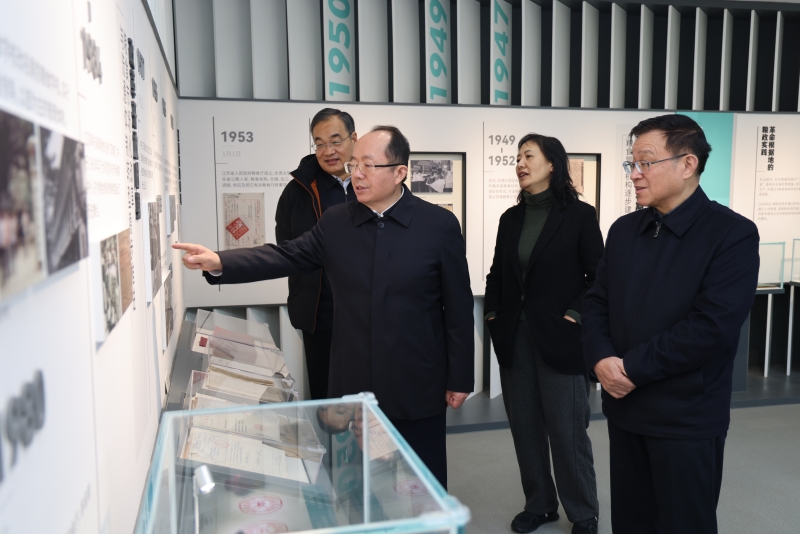 省委副秘书长李荣锦一行到省粮食安全科普教育基地调研