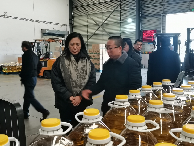 江苏省粮食和物资储备局 要闻聚焦 二级巡视员孙燕调研泰州,南通成品