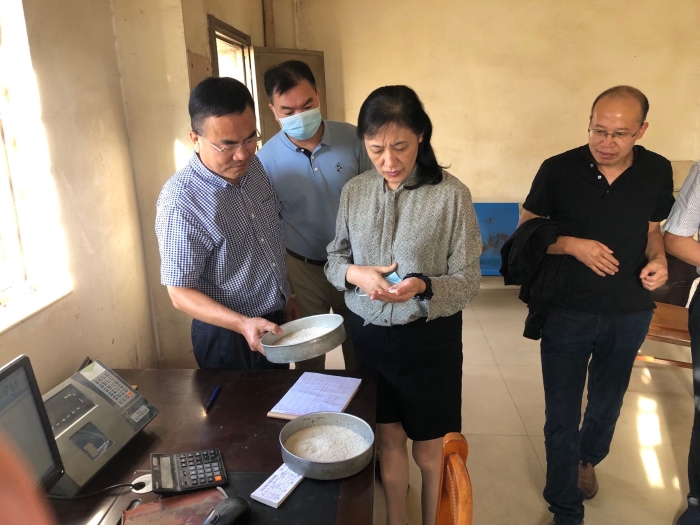 江苏省粮食和物资储备局 要闻聚焦 二级巡视员孙燕调研镇江,宿迁等地